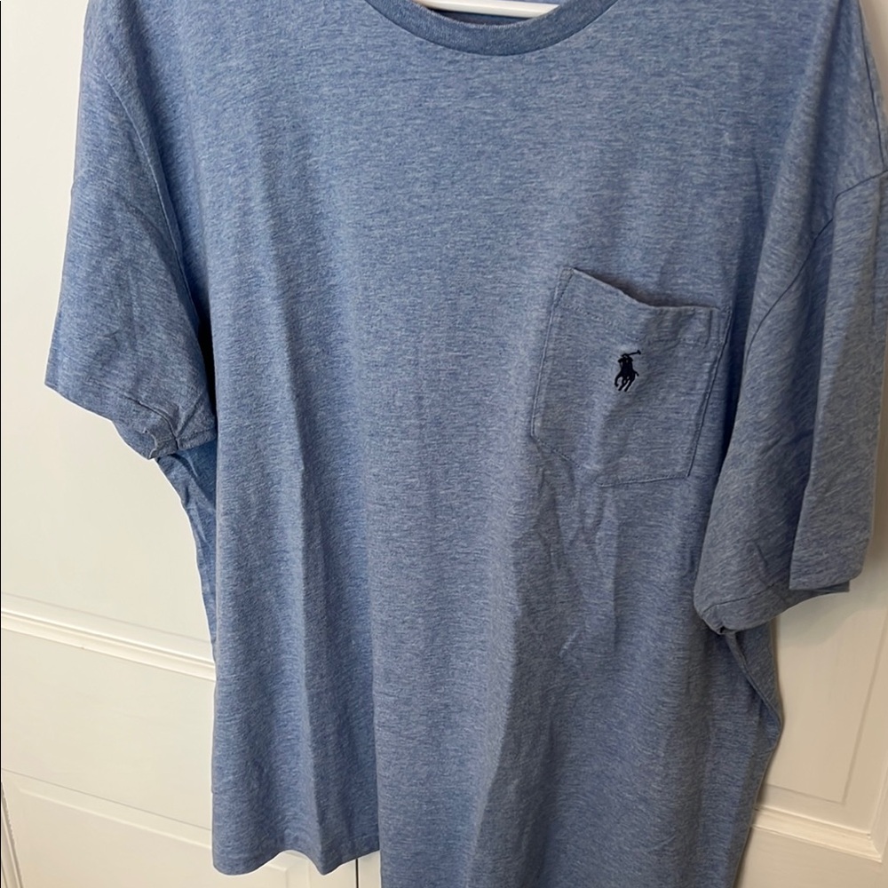 Polo by Ralph Lauren Blue Men's T-Shirt - Picture 5 of 6